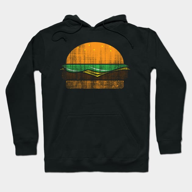 Hamburger Hoodie by Tooniefied